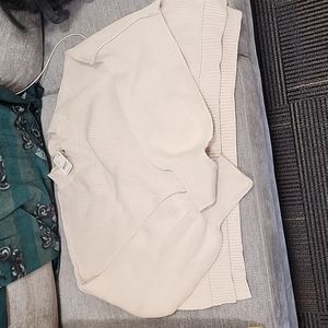 Free People cropped Easy Street Sweater